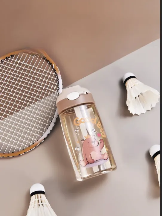 CUTE ANIMAL DESIGN WATER BOTTLE FOR KIDS - 470ML