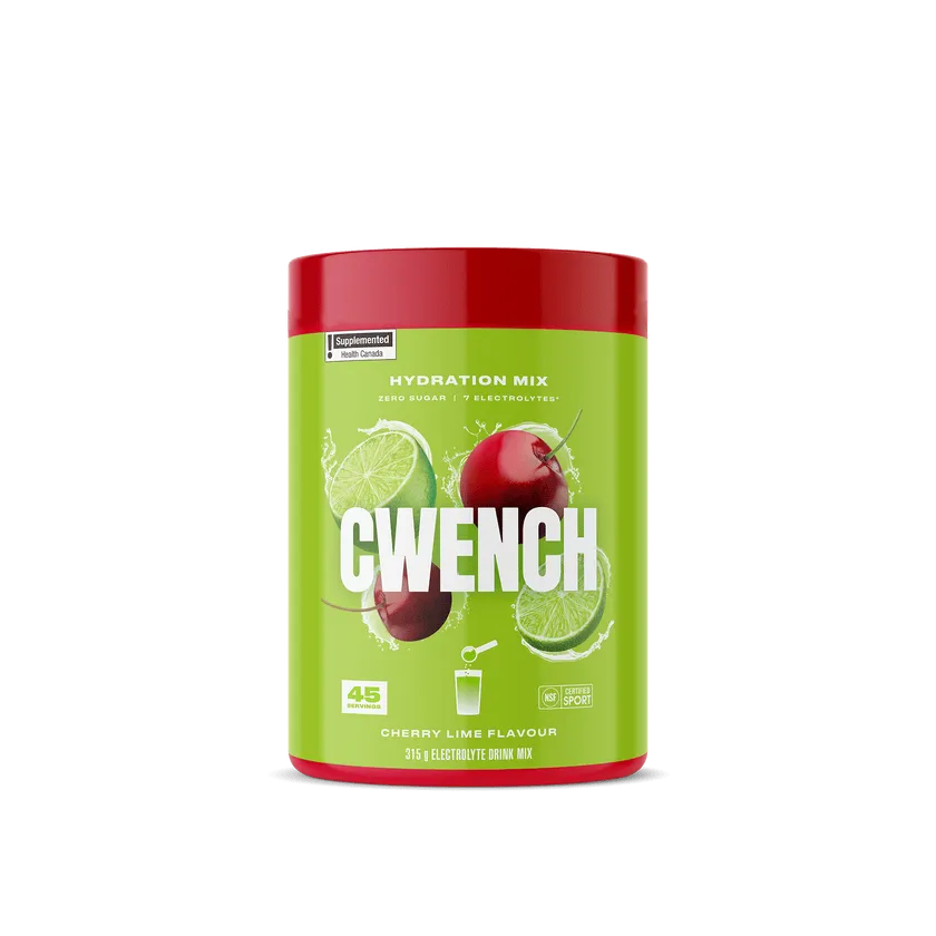 Cwench Hydration Mix 315g (45 Servings) Cherry Lime