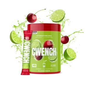 Cwench Hydration Mix 315g (45 Servings) Cherry Lime