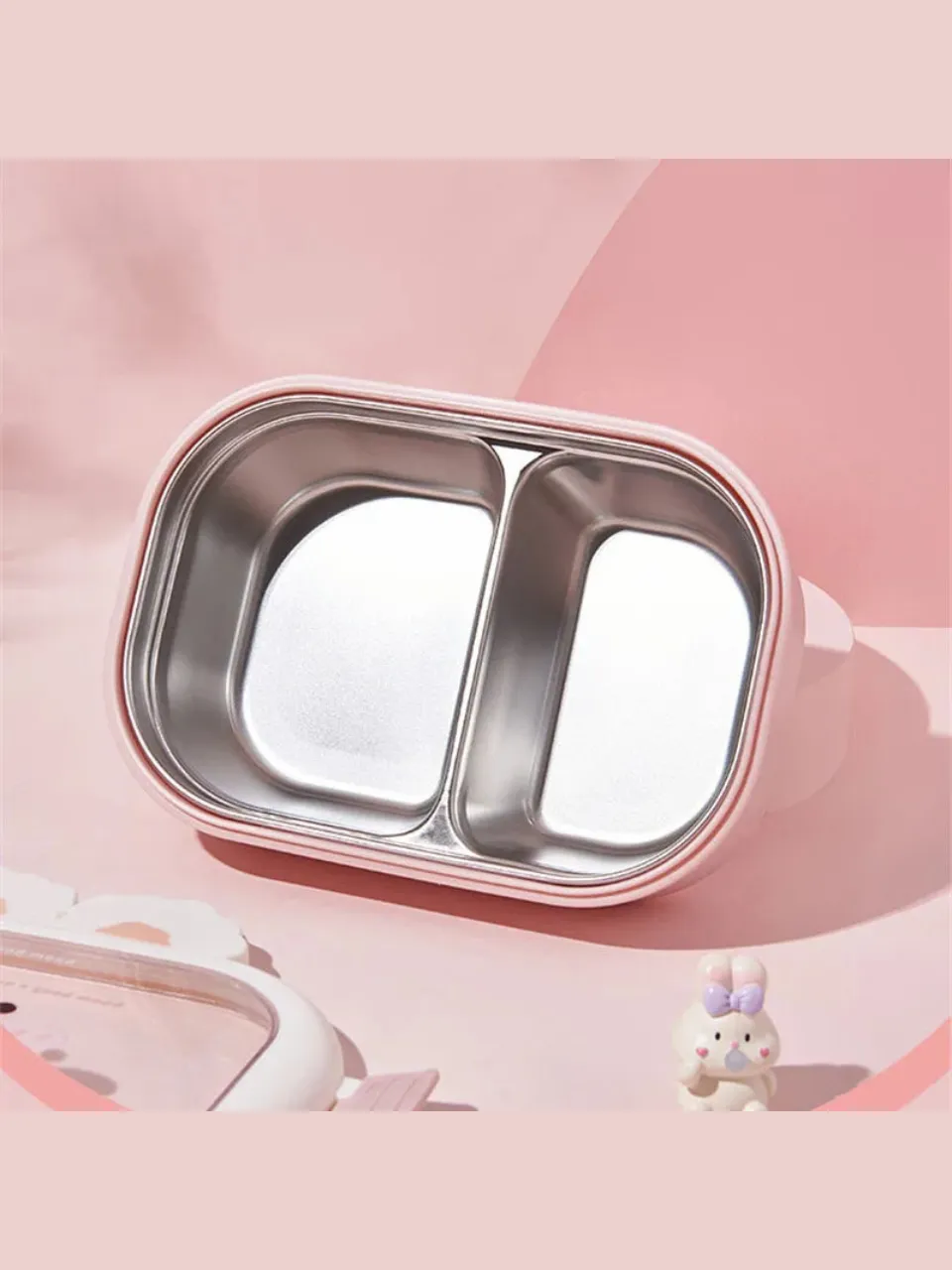 Dear Bunny Stainless steel Insulated Lunch Box