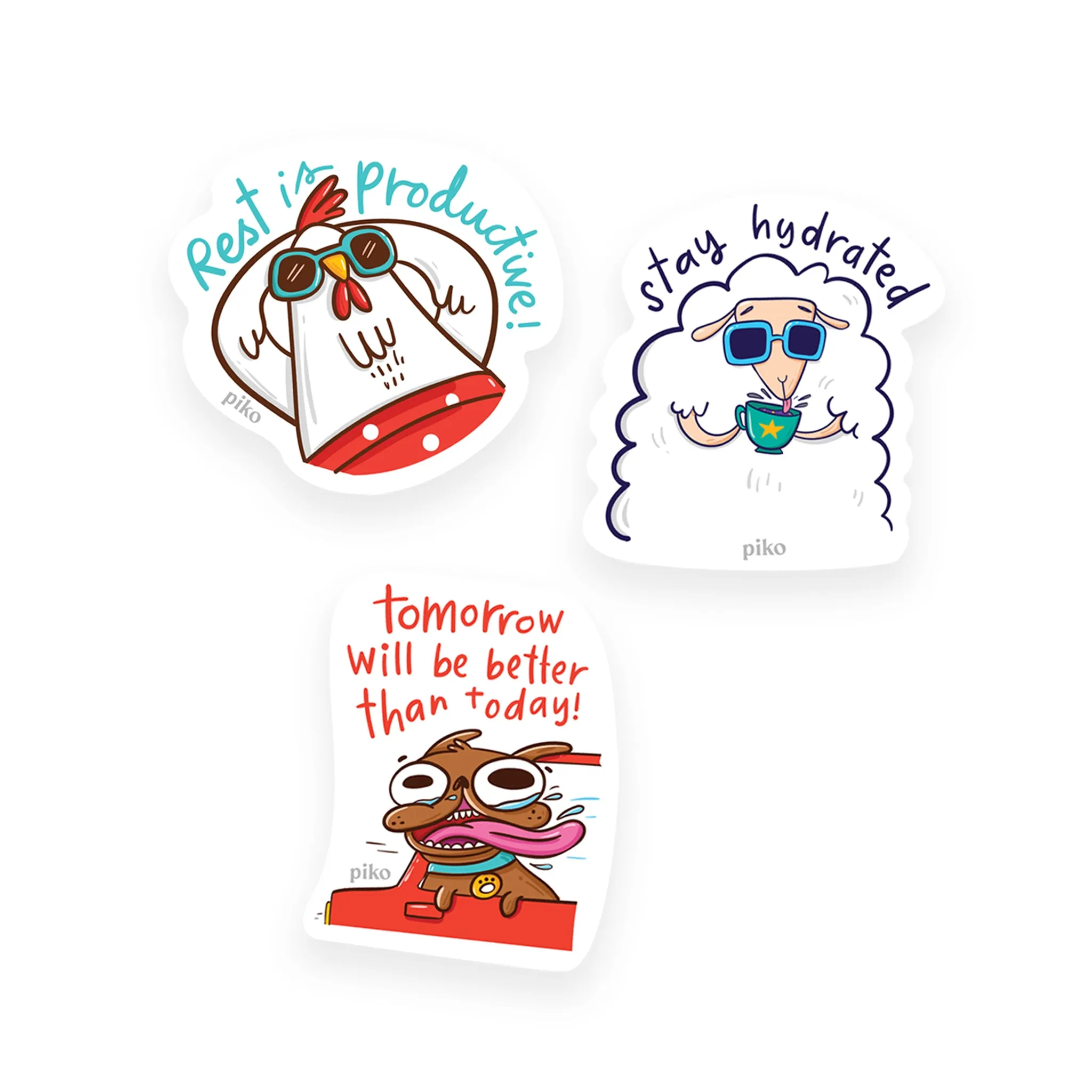 Decal Stickers / Motivational - Set of 3