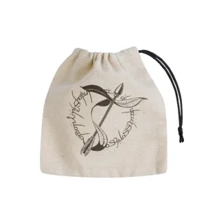 Dice Bag: Elvish Beige & Black