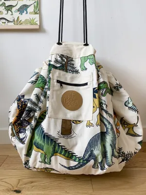 Dino Island Printed Play Pouch
