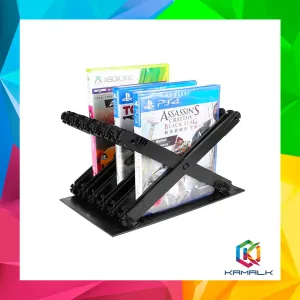 Disc Storage Holder for PS5 PS4 PS3 Xbox Nintendo Switch Games