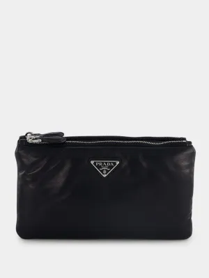 Dividable Nappa Leather Pouch
