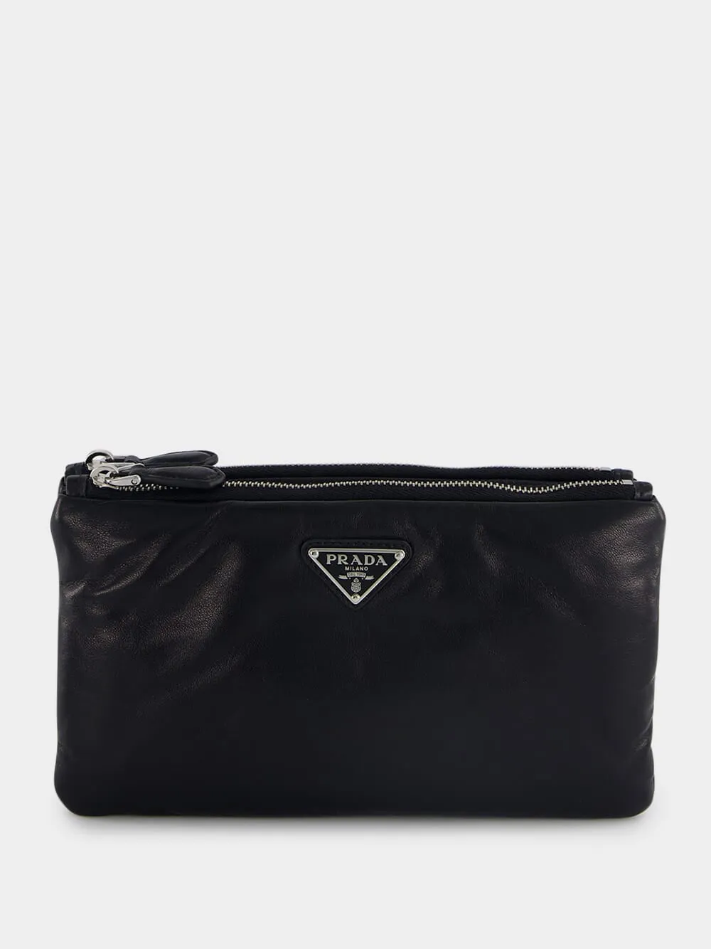 Dividable Nappa Leather Pouch
