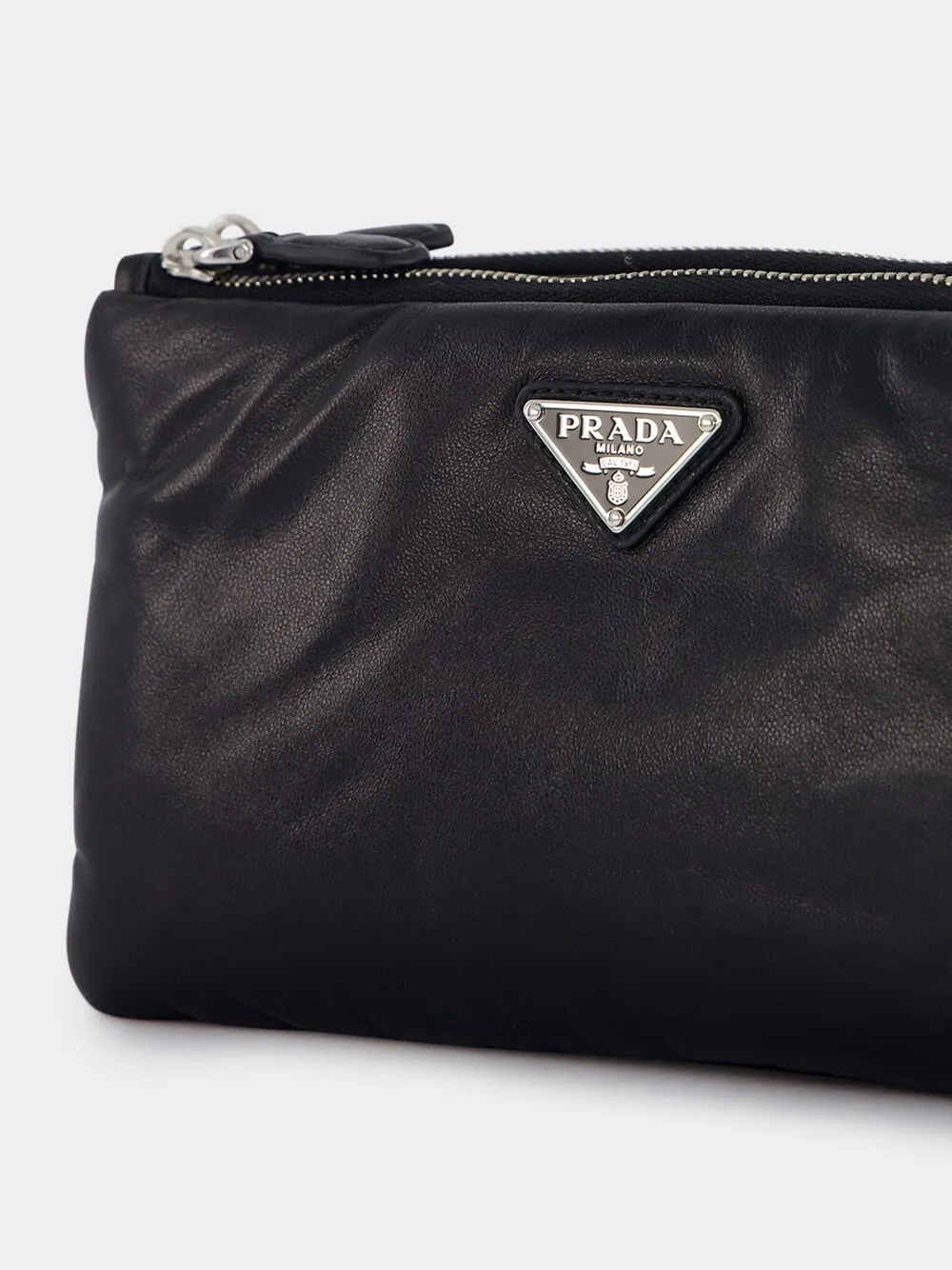 Dividable Nappa Leather Pouch