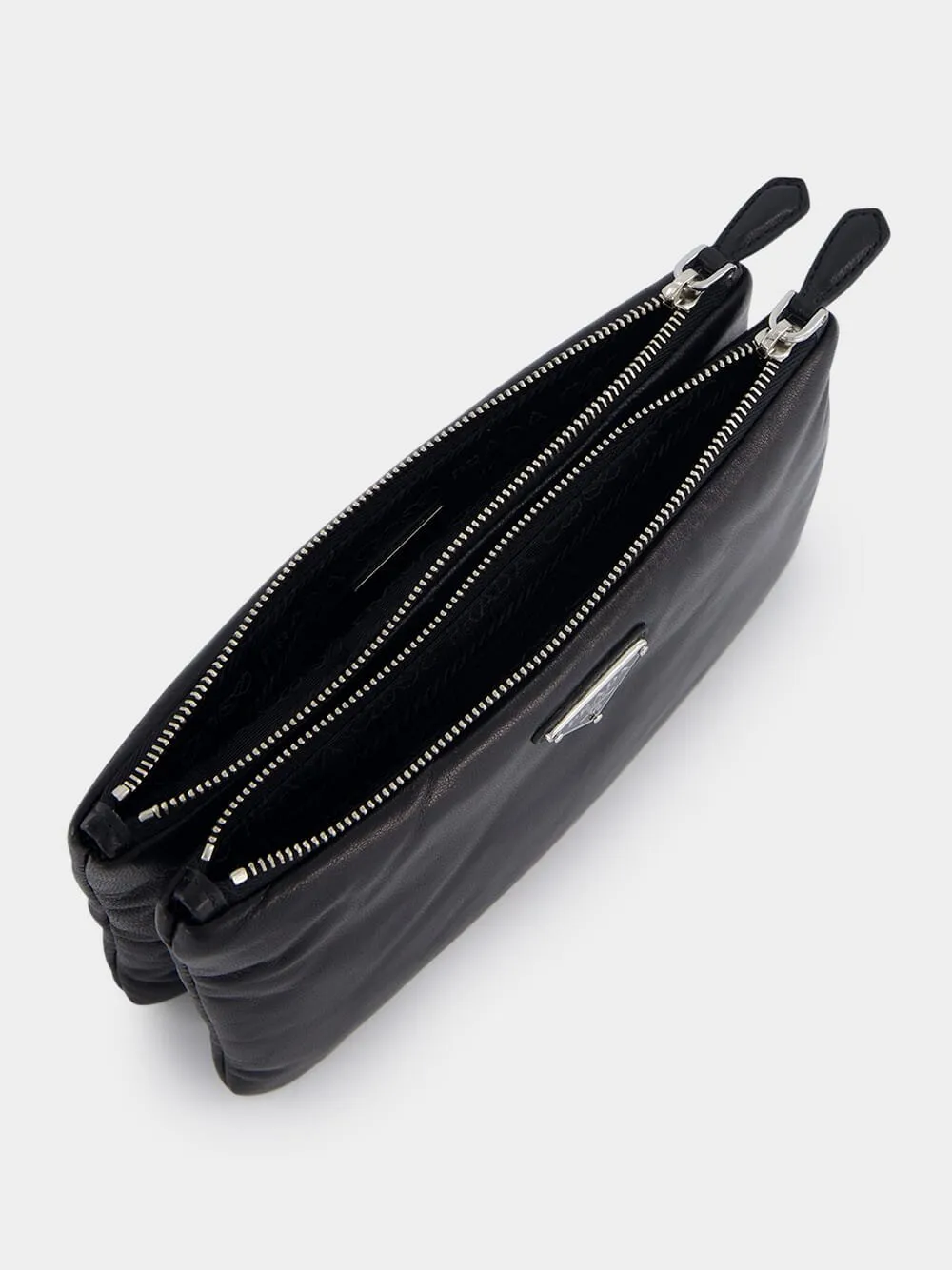 Dividable Nappa Leather Pouch