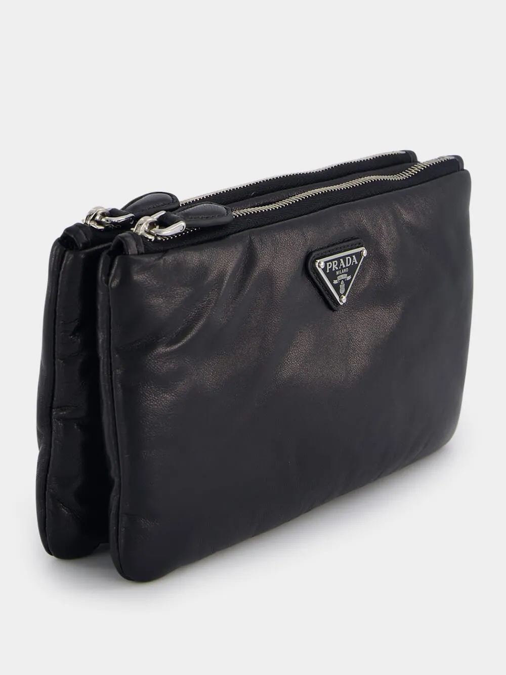 Dividable Nappa Leather Pouch