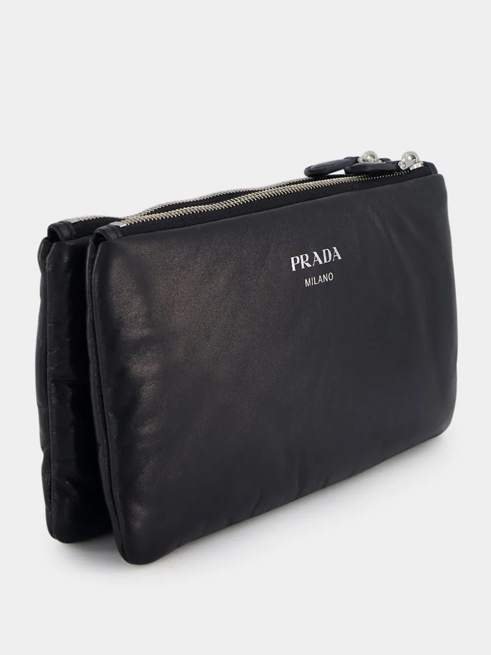 Dividable Nappa Leather Pouch