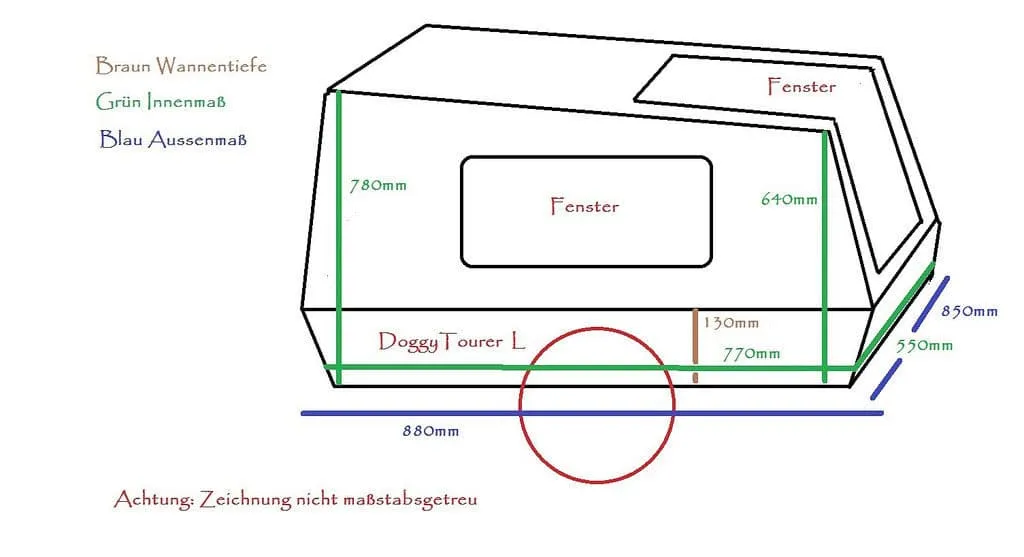 Doggy Tourer Boomer X Dog Bike Trailer