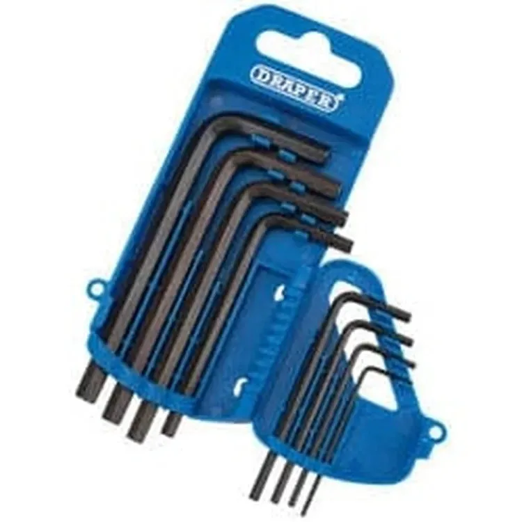 Draper Metric Hexagon Key Set With Storage Holder (8 Piece) Dr-33679