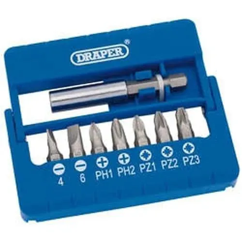 Draper Screwdriver And Magnetic Bit Set (8 Piece) Dr-82391