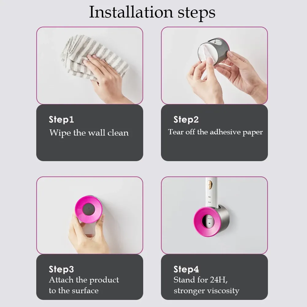 Electric Toothbrush Rack Wall-mounted Storage Base Stand