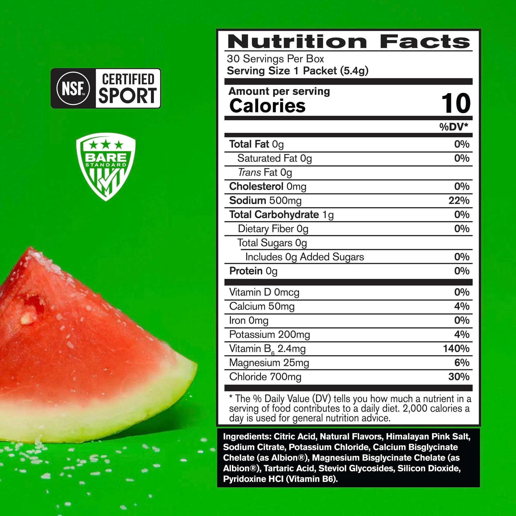 Electrolytes Go Packs