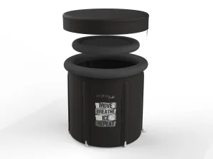 Erthe Life Portable Ice Bath (with Inflatable Insulated Lid and Cover)