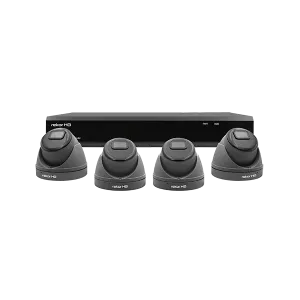 ESP RHD4KD4G Rekor HD 4 Channel HD 500GB 4x Grey Dome Camera Kit