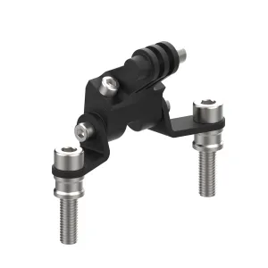 Evotech Action / Dash Cam Handlebar Clamp Sat Nav Mount - Triumph Bonneville T100 (2017 )