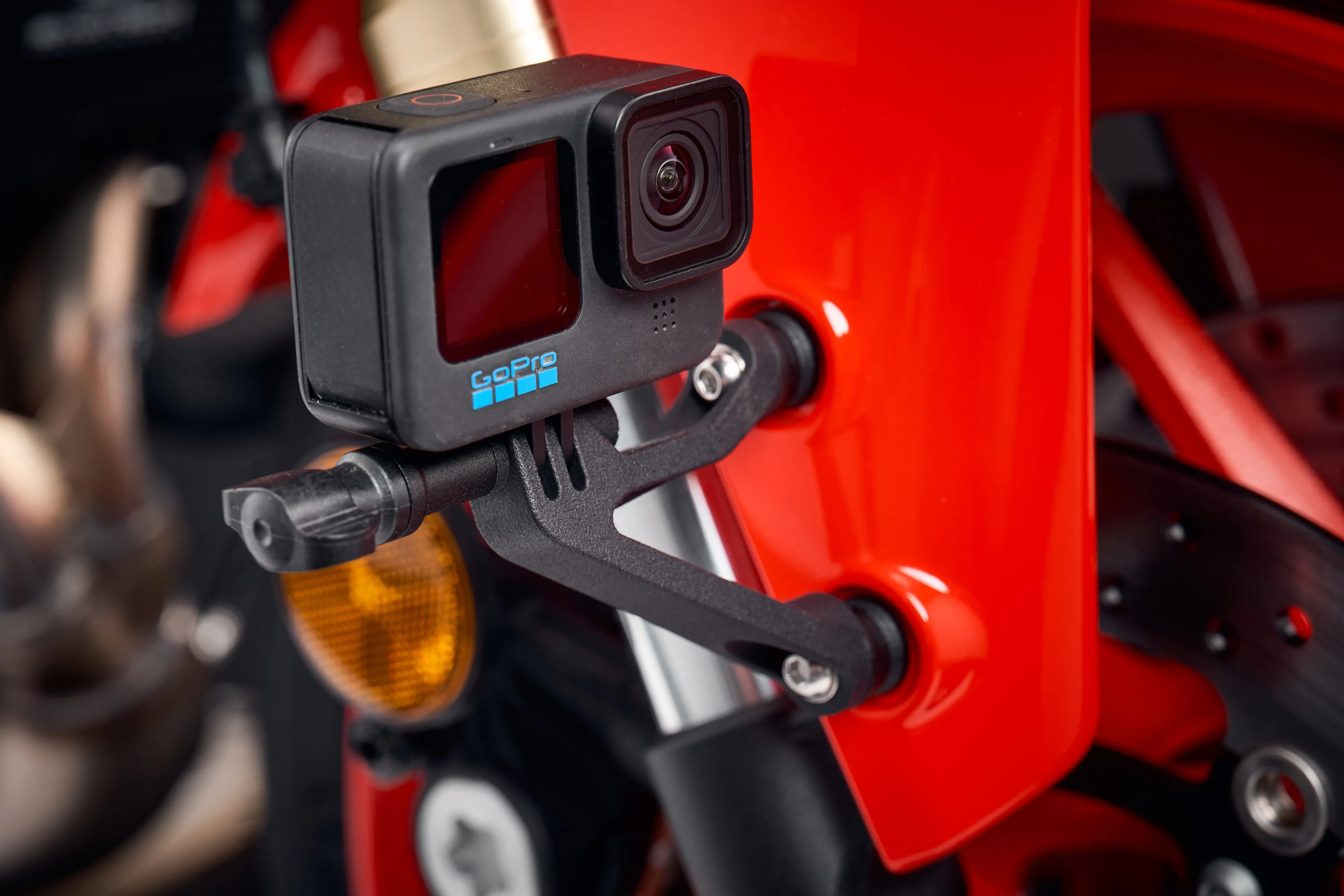Evotech Action / Safety Camera Front Mudguard Mount - Yamaha MT-09 (2021-2023)
