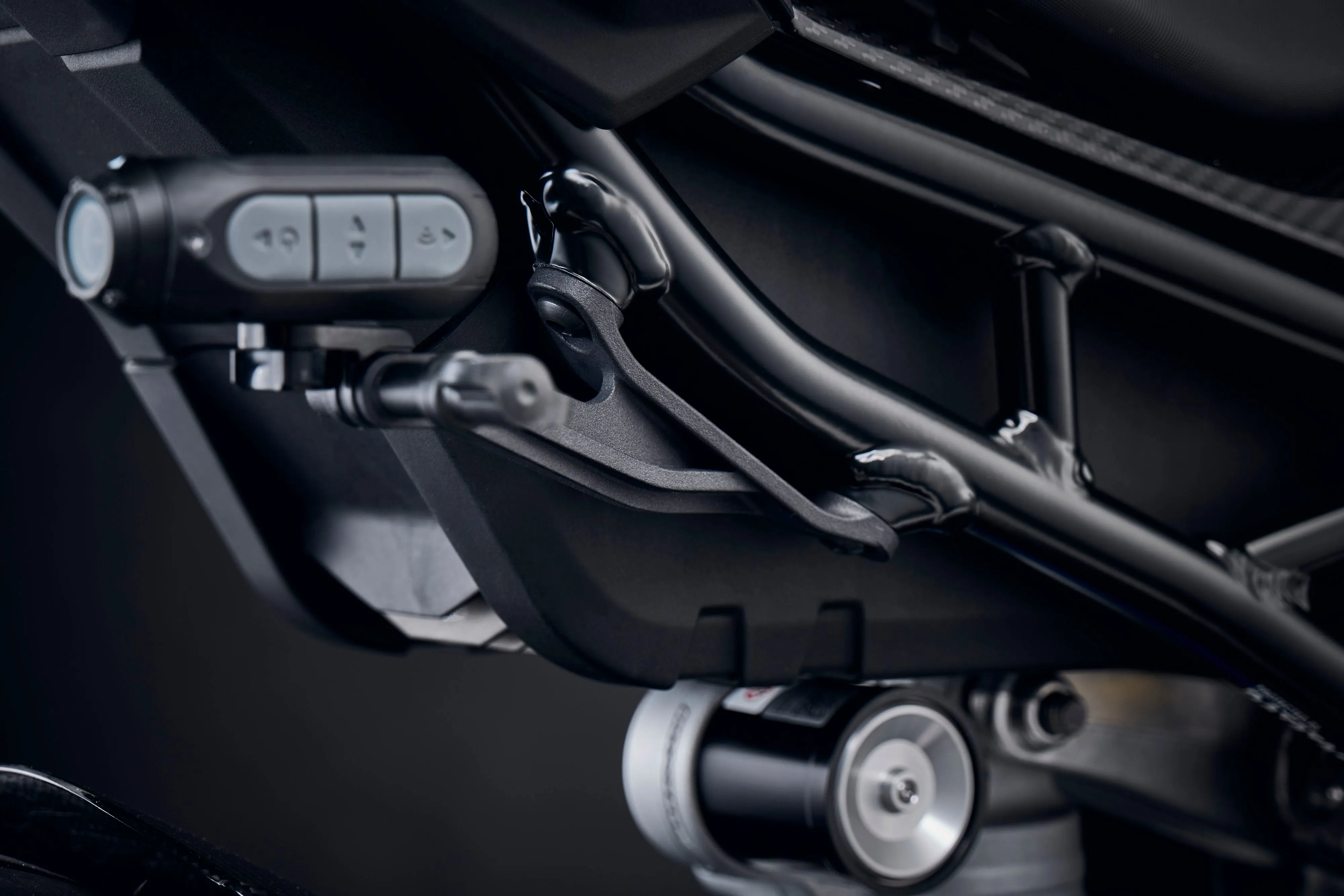 Evotech Footpeg Rear facing Action Camera Mount - BMW M 1000 R (2023 ) (Right-hand Side)