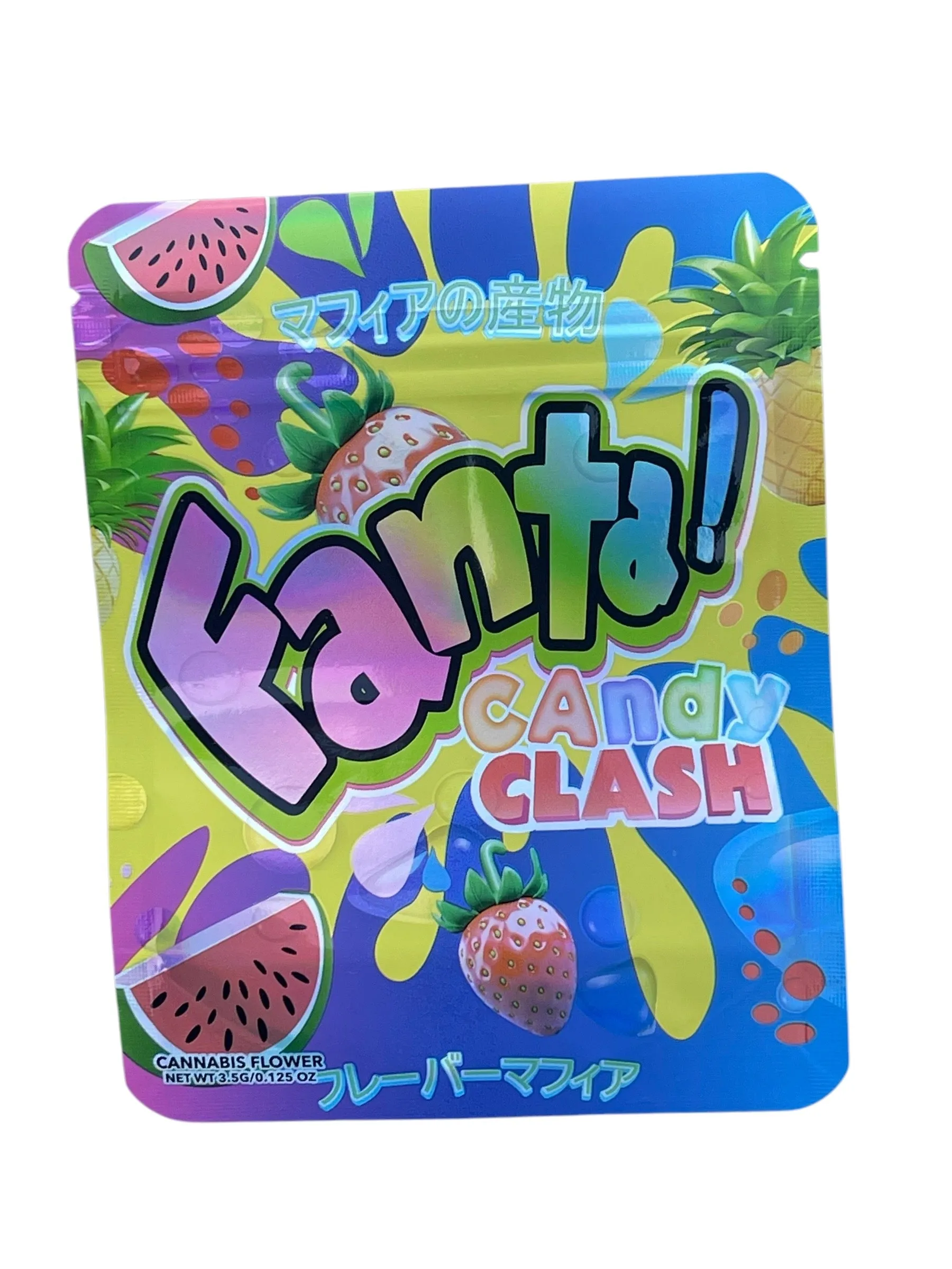 Fan-ta Candy Clash Mylar Bag with Box 3.5 Grams
