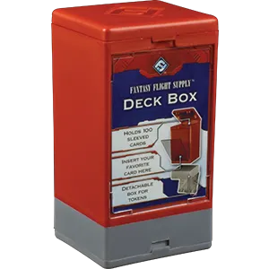 Fantasy Flight Games Card Box: Red