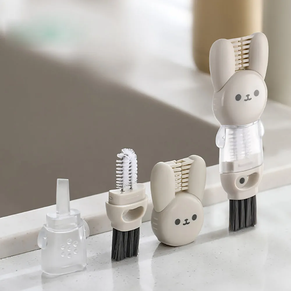 FaSoLa Multifunctional Cup Lid Brush - White