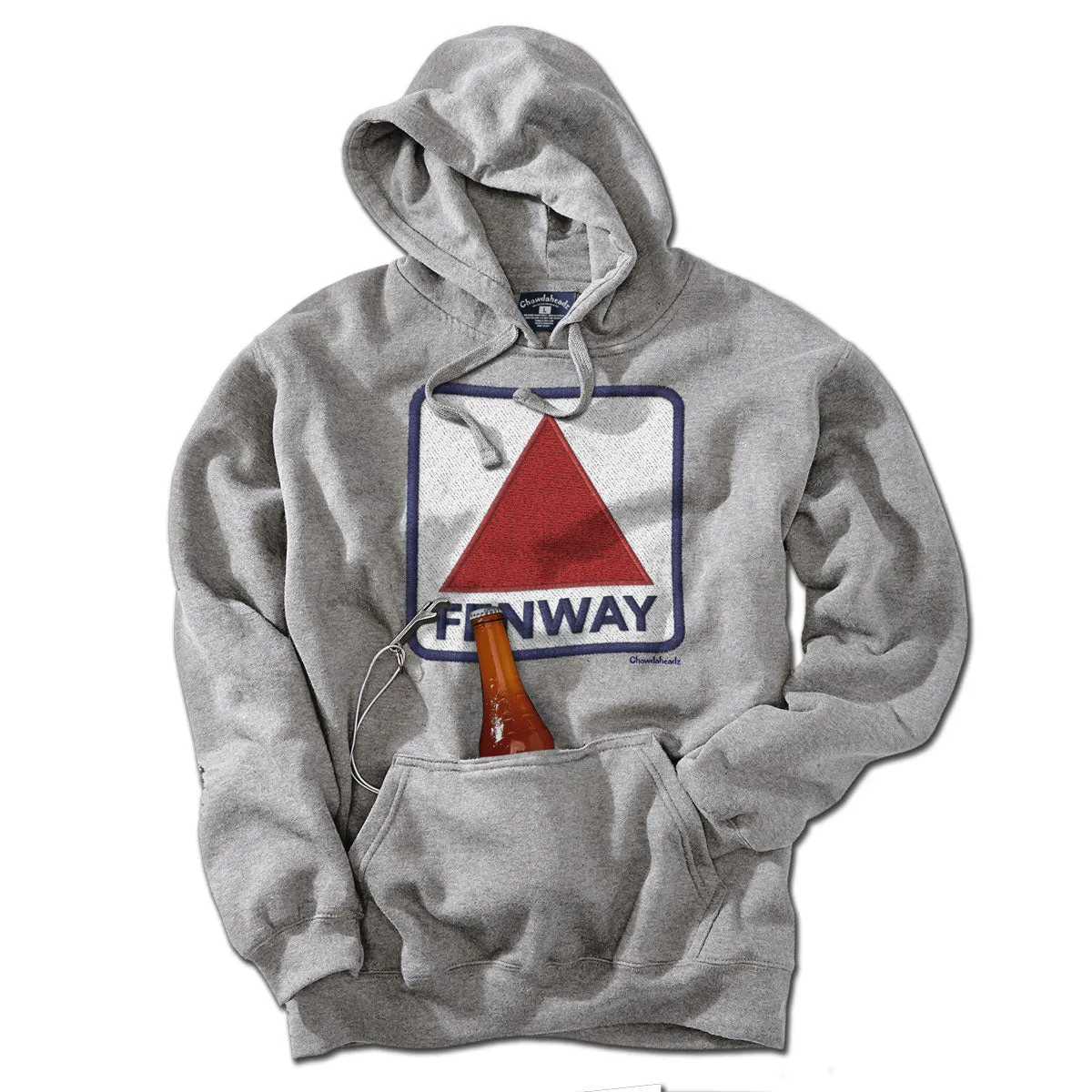 Fenway Sign Faux Embroidery Tailgater Hoodie