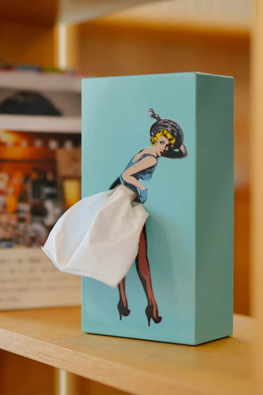 Flying Skirt Tissue Box