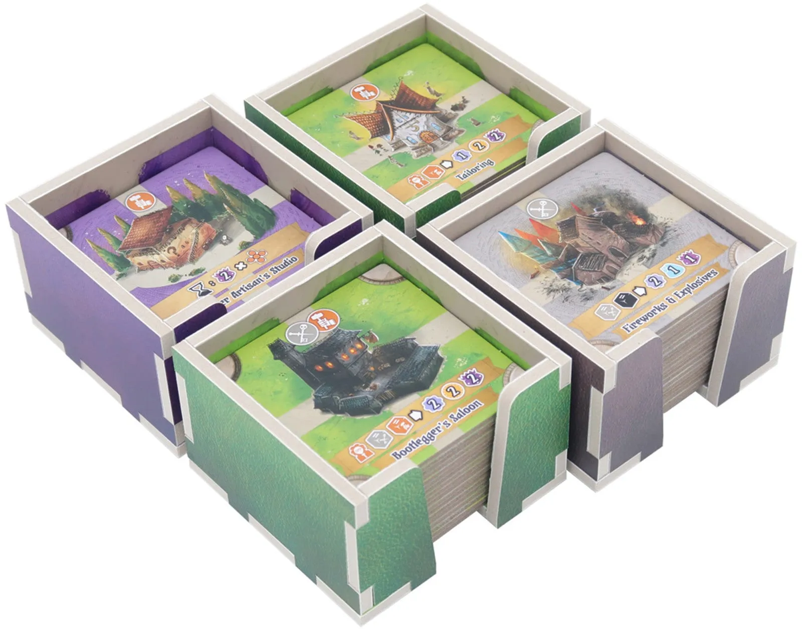 Folded Space Game Inserts - Guild Academies of Valeria