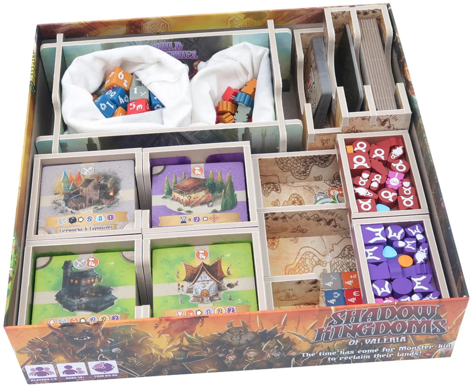 Folded Space Game Inserts - Guild Academies of Valeria