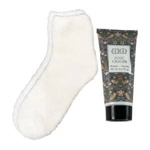 Foot Care Set - Strawberry Thief William Morris