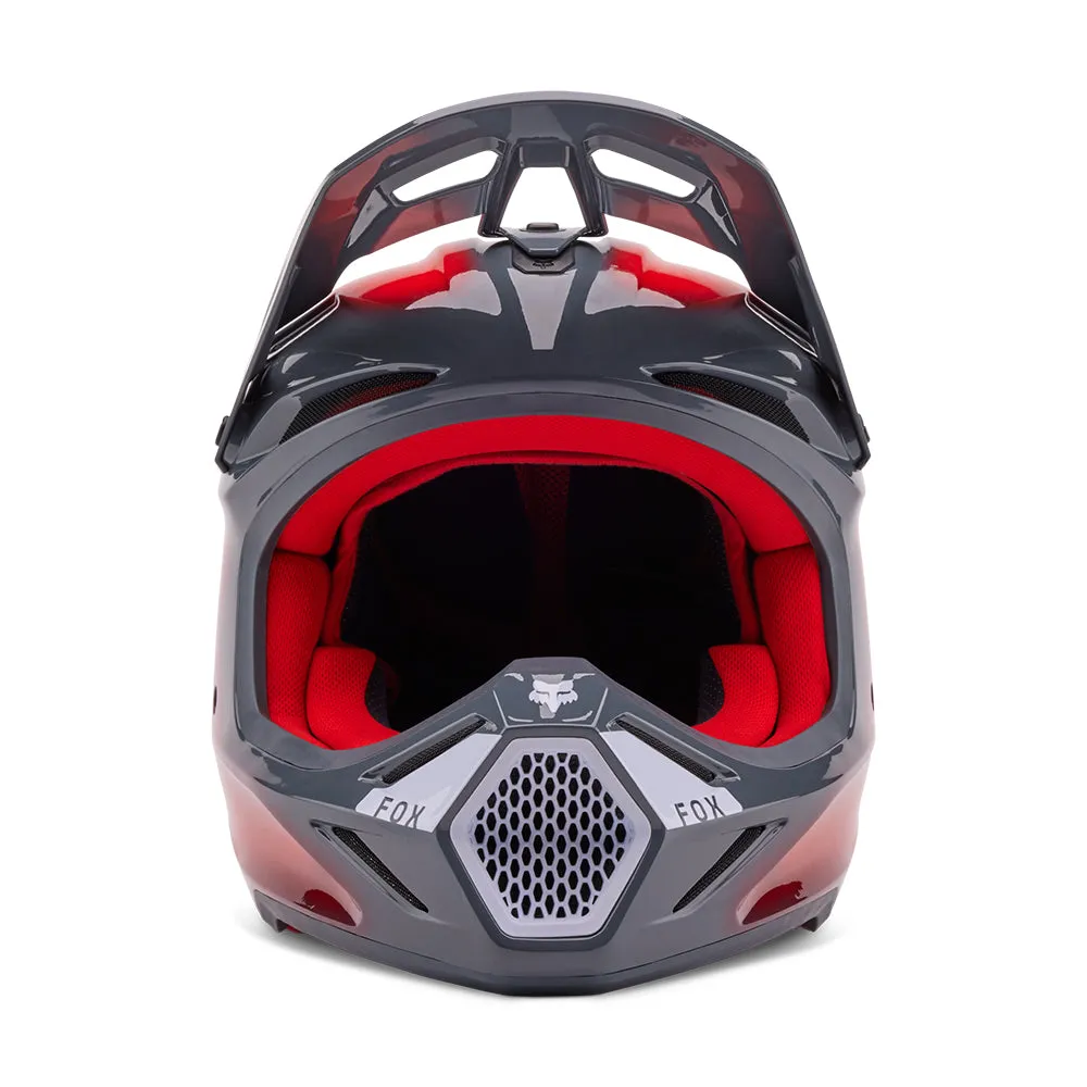 FOX V3 VOLATILE HELMET MIPS CE [GREY/RED]