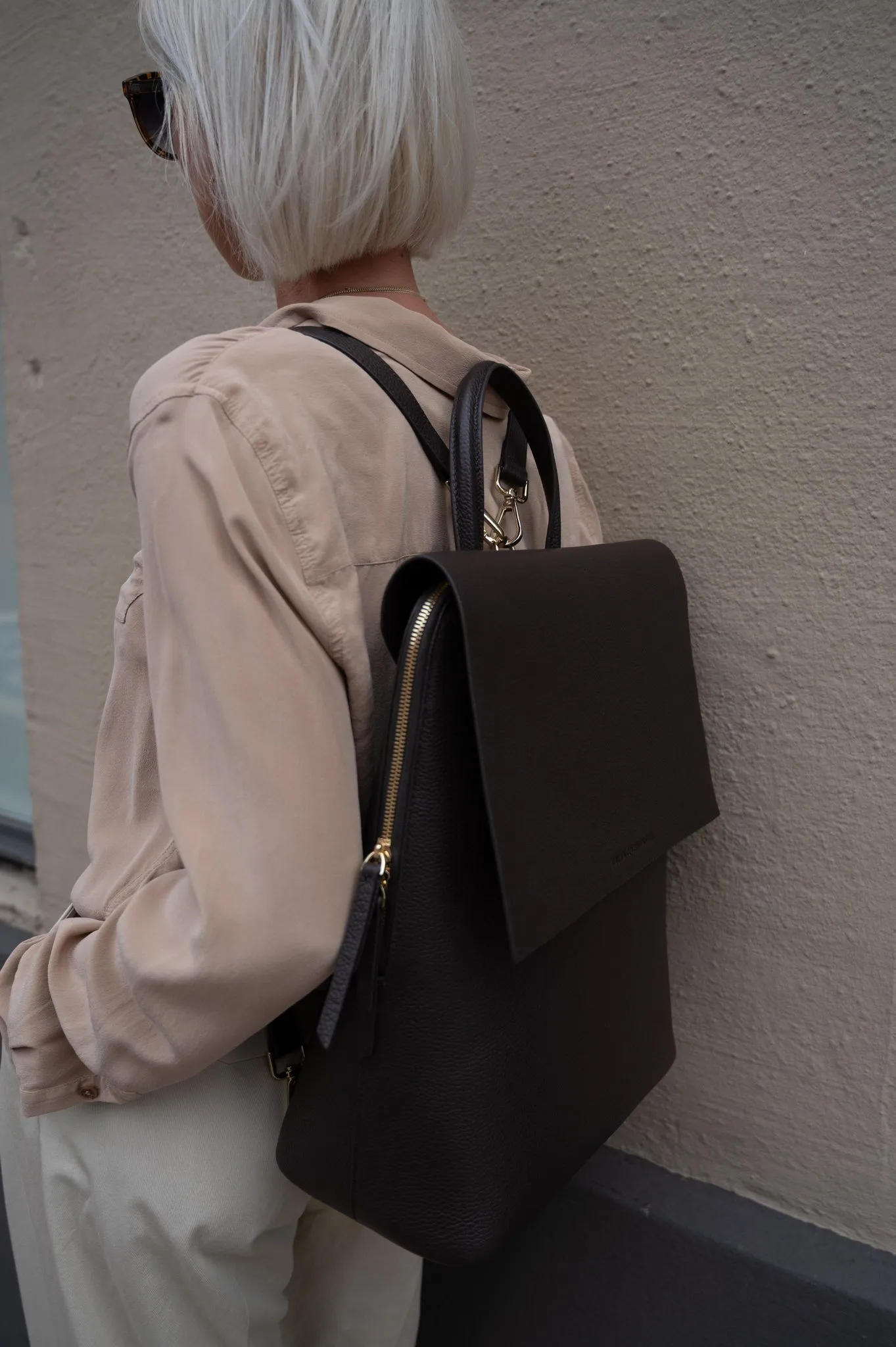 Frances Convertible Backpack Black