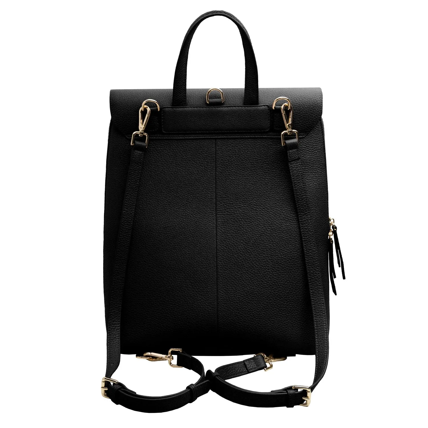 Frances Convertible Backpack Black