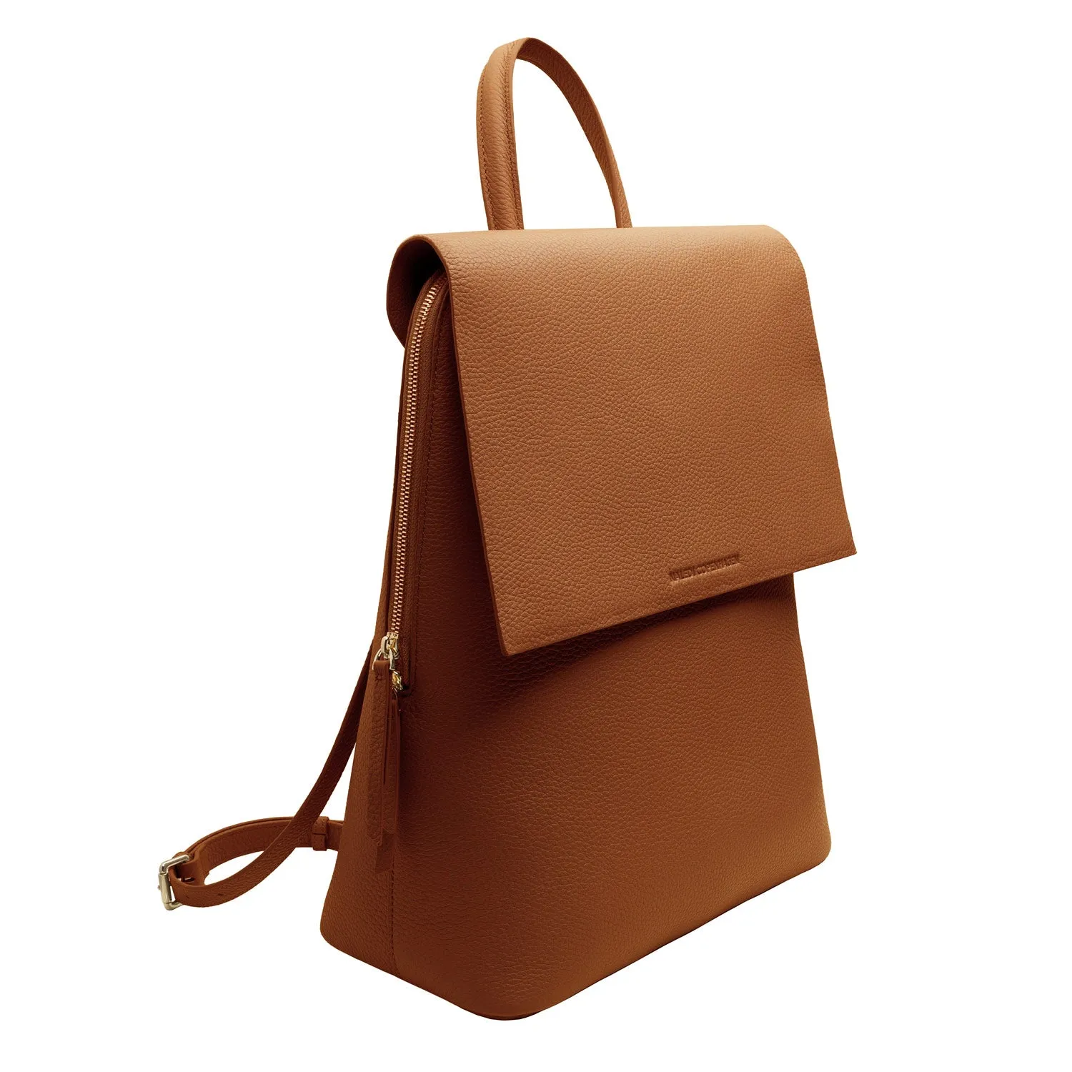 Frances Convertible Backpack Cognac