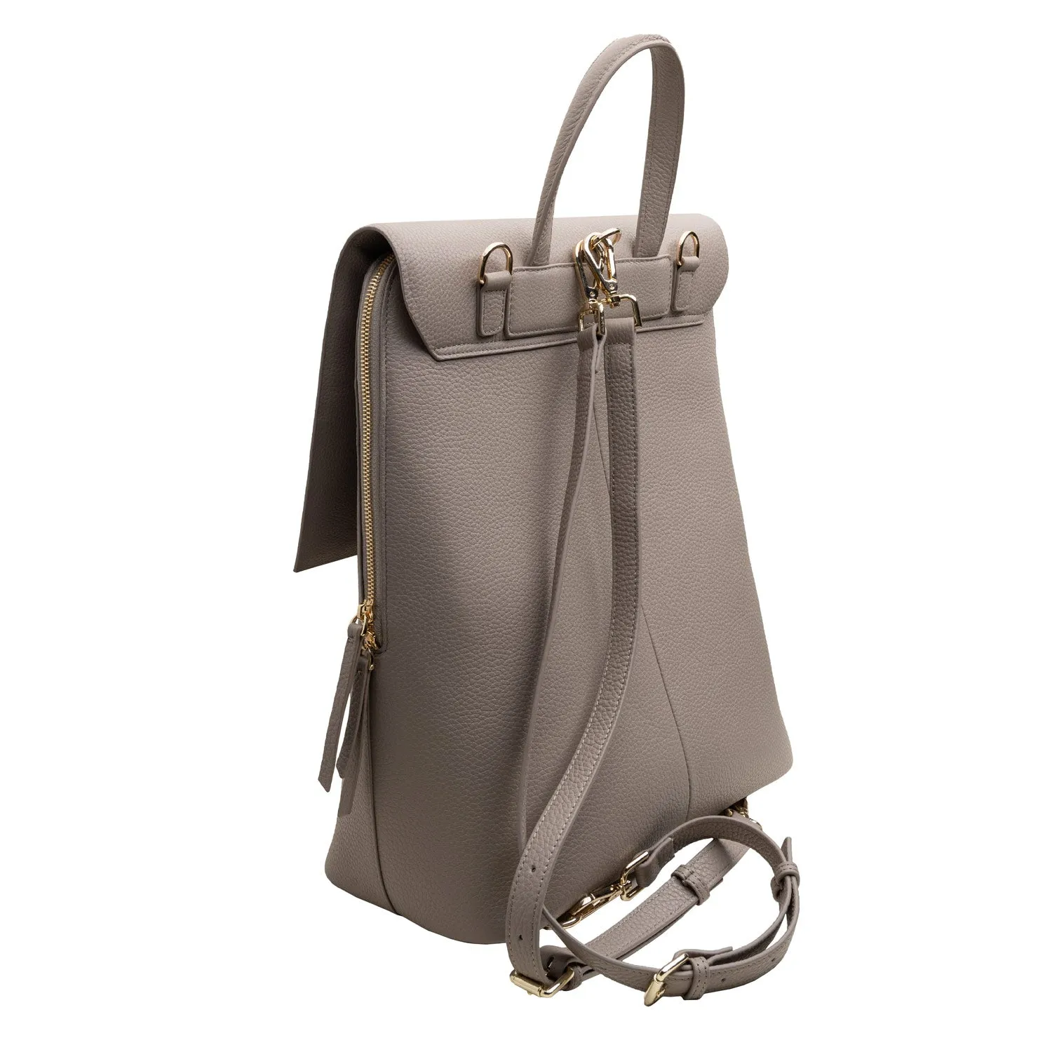 Frances Convertible Backpack Taupe