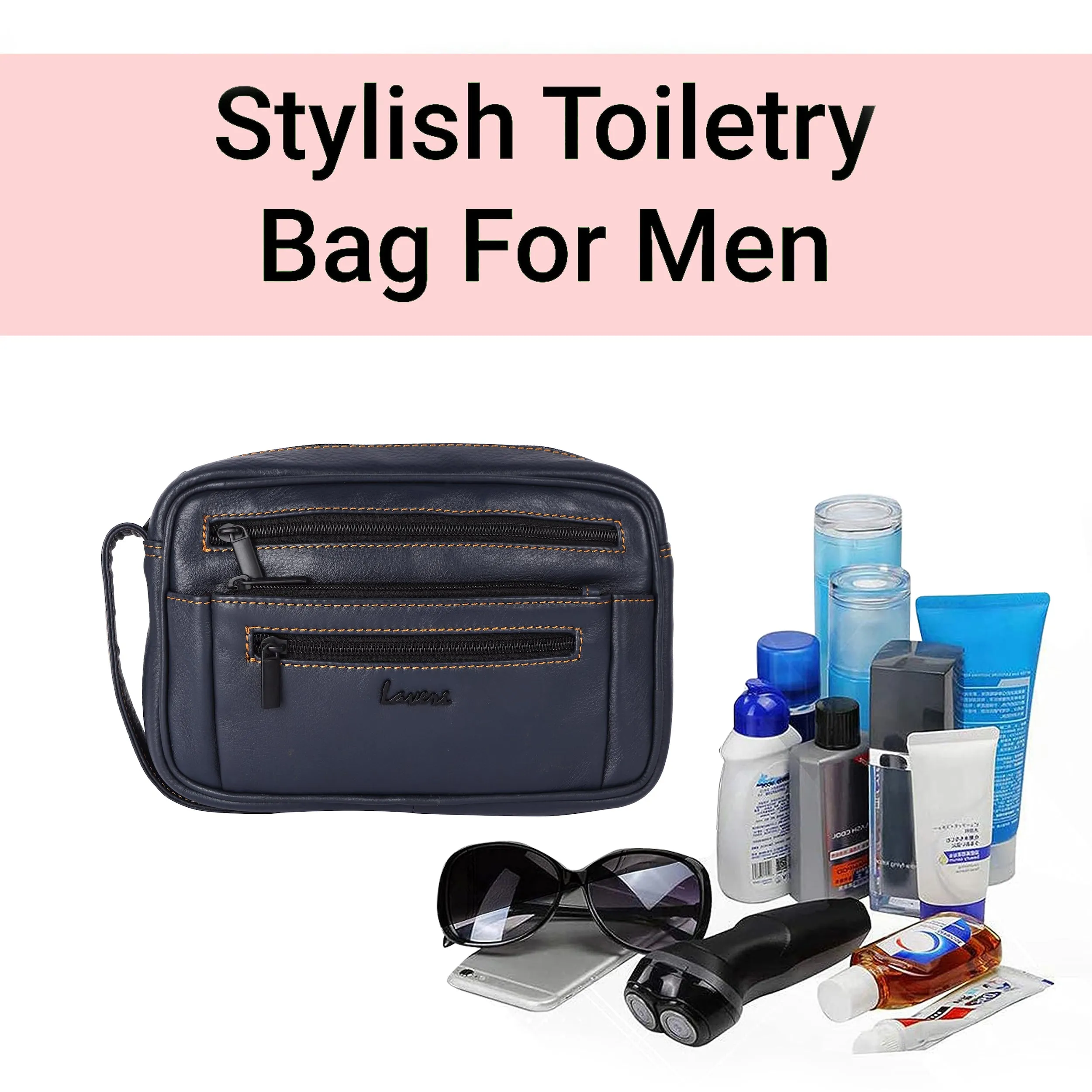 Gadii Leather Travelling Pouch #155BH