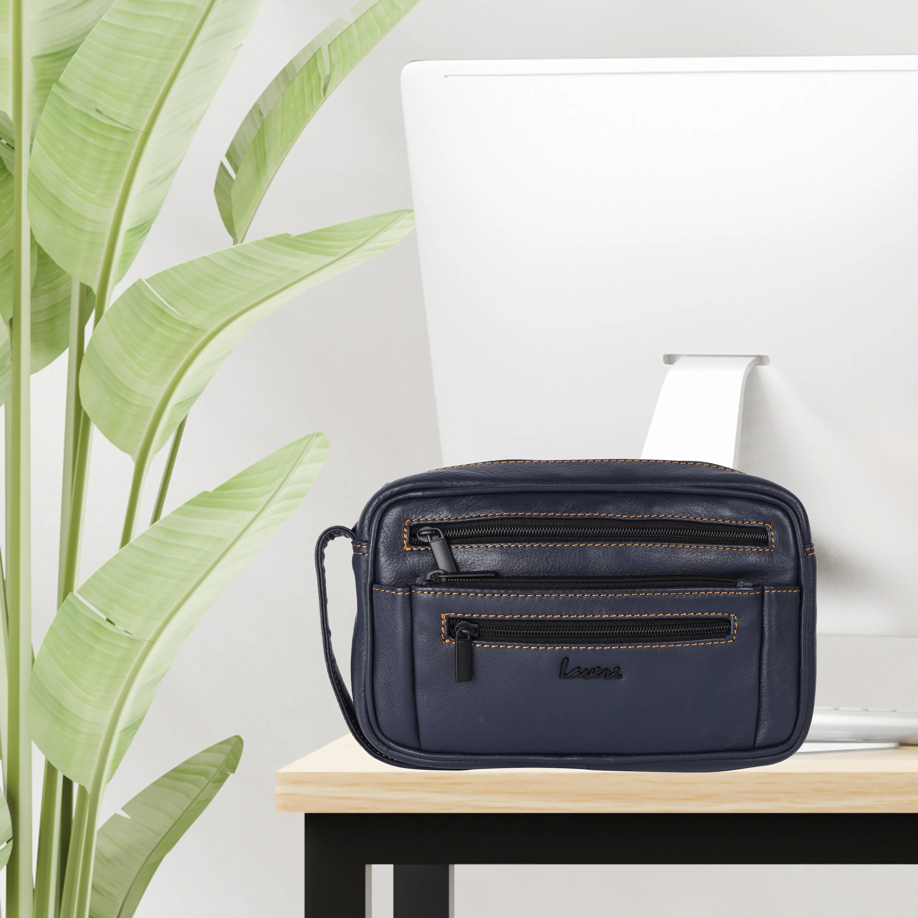Gadii Leather Travelling Pouch #155BH