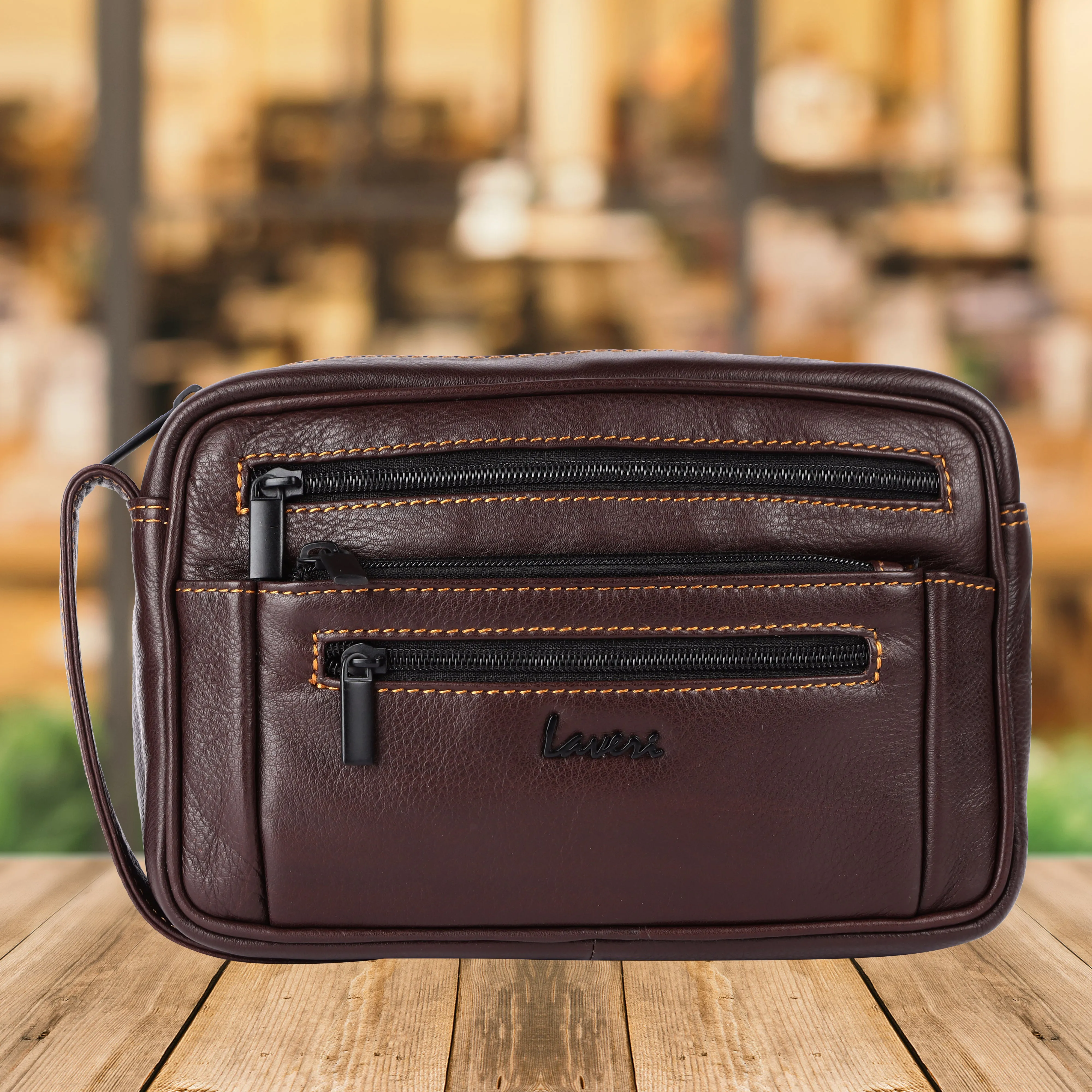 Gadii Leather Travelling Pouch #155BH