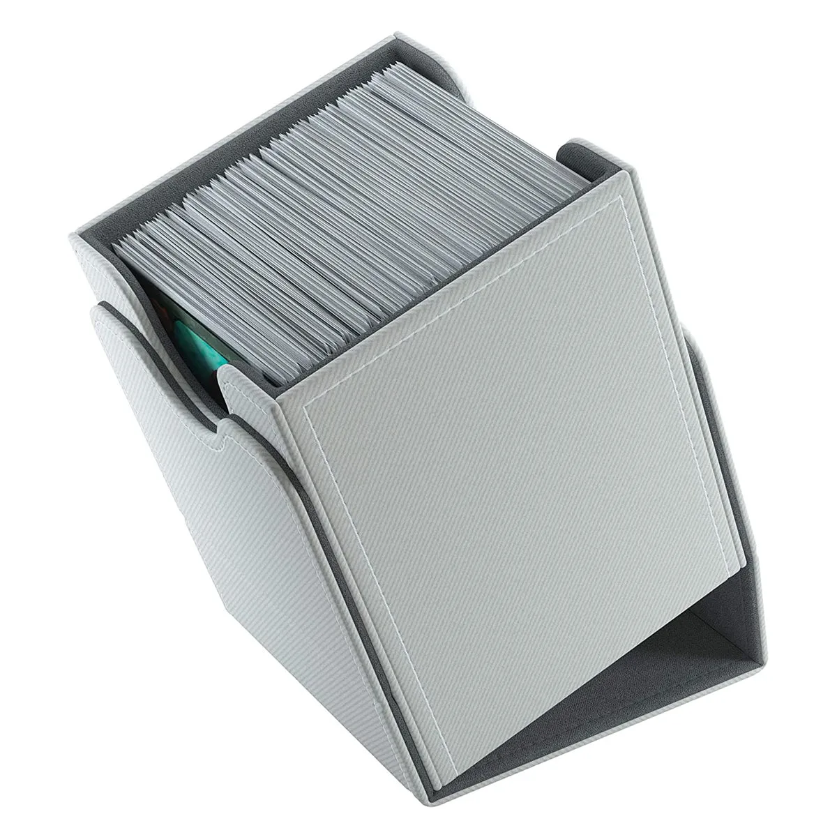 Gamegenic Squire 100  Convertible White Deck Box