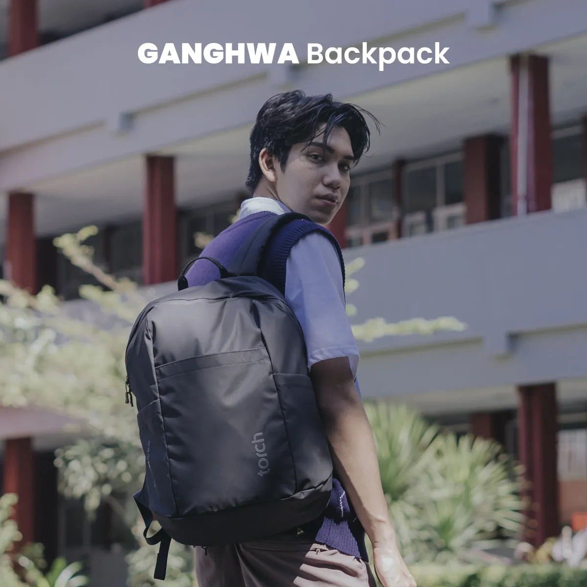 Ganghwa Tas Ransel Sekolah Torch 19L
