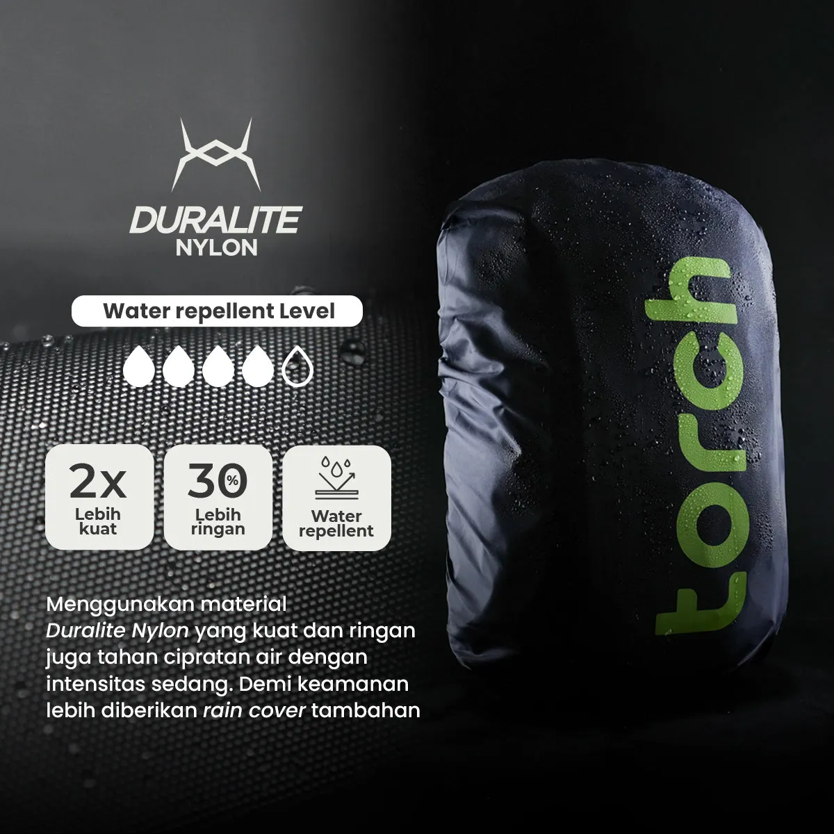 Ganghwa Tas Ransel Sekolah Torch 19L