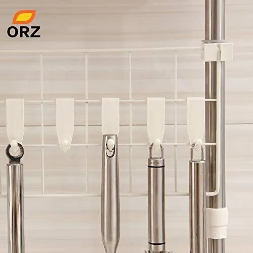 Gano Zen Kitchen Adjustable Shelf Creative Seasoning Condiment Pot Holder Cooking Utensil Hanger Kitchen Organizer Storage Rack