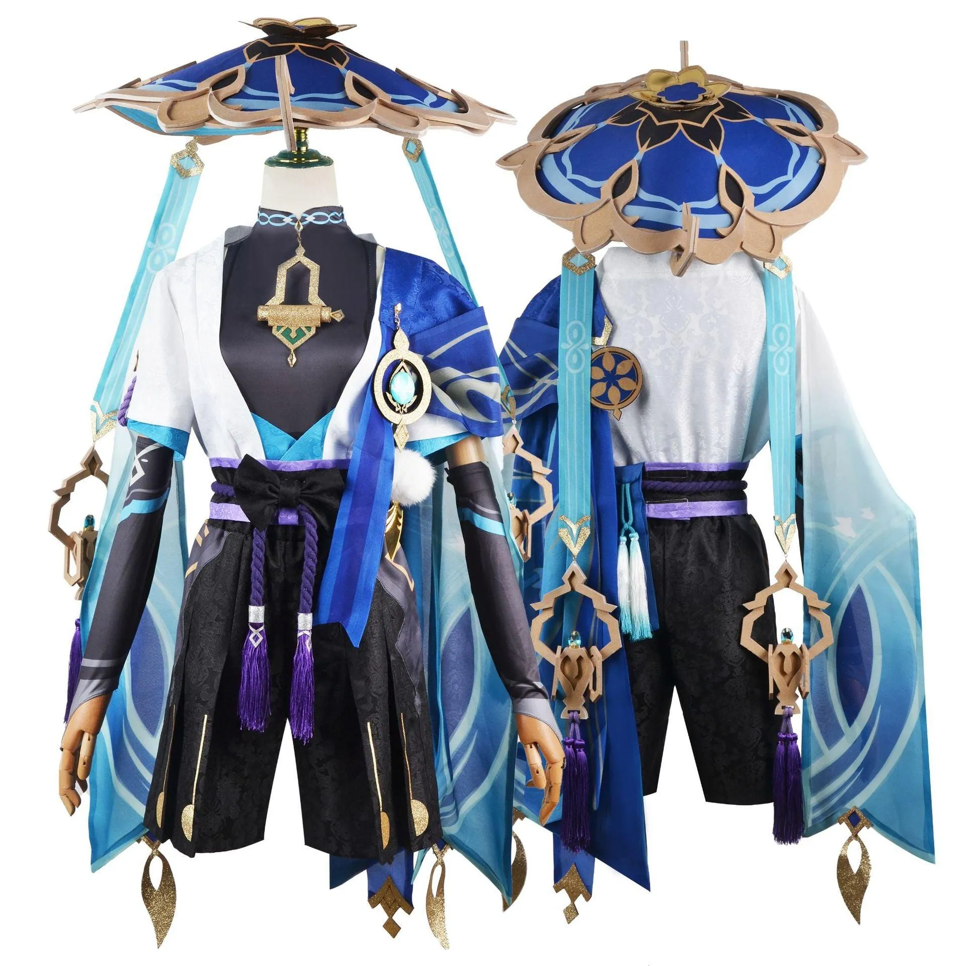 Genshin Impact Wanderer Cosplay Costume