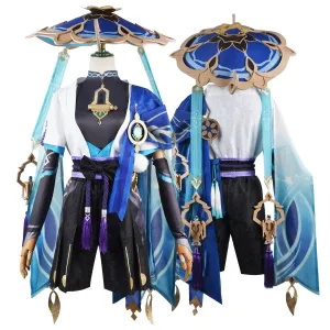 Genshin Impact Wanderer Cosplay Costume