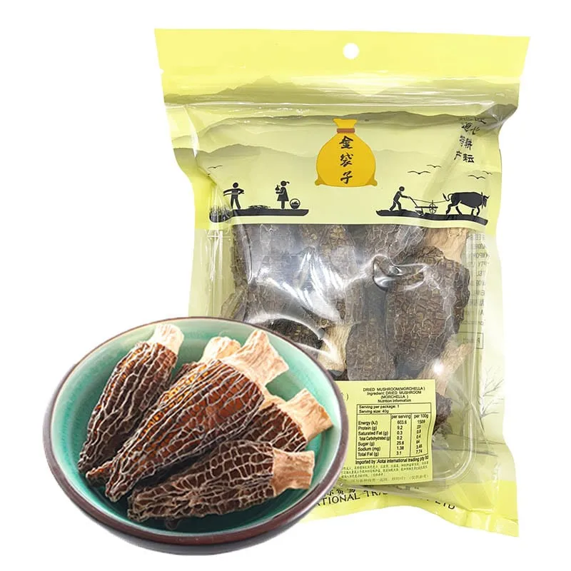 Golden Pouch Premium Quality Morel Mushrooms 40g