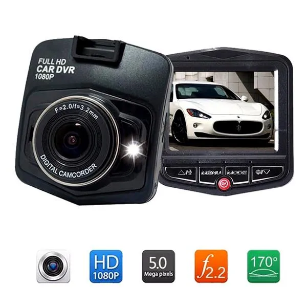 GT300 Full HD 1080P DVR Dash Camera with Night Vision