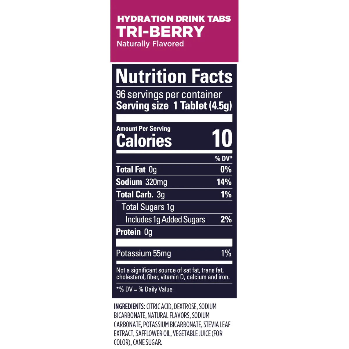 GU Electrolyte Drink Tabs - Tri-Berry