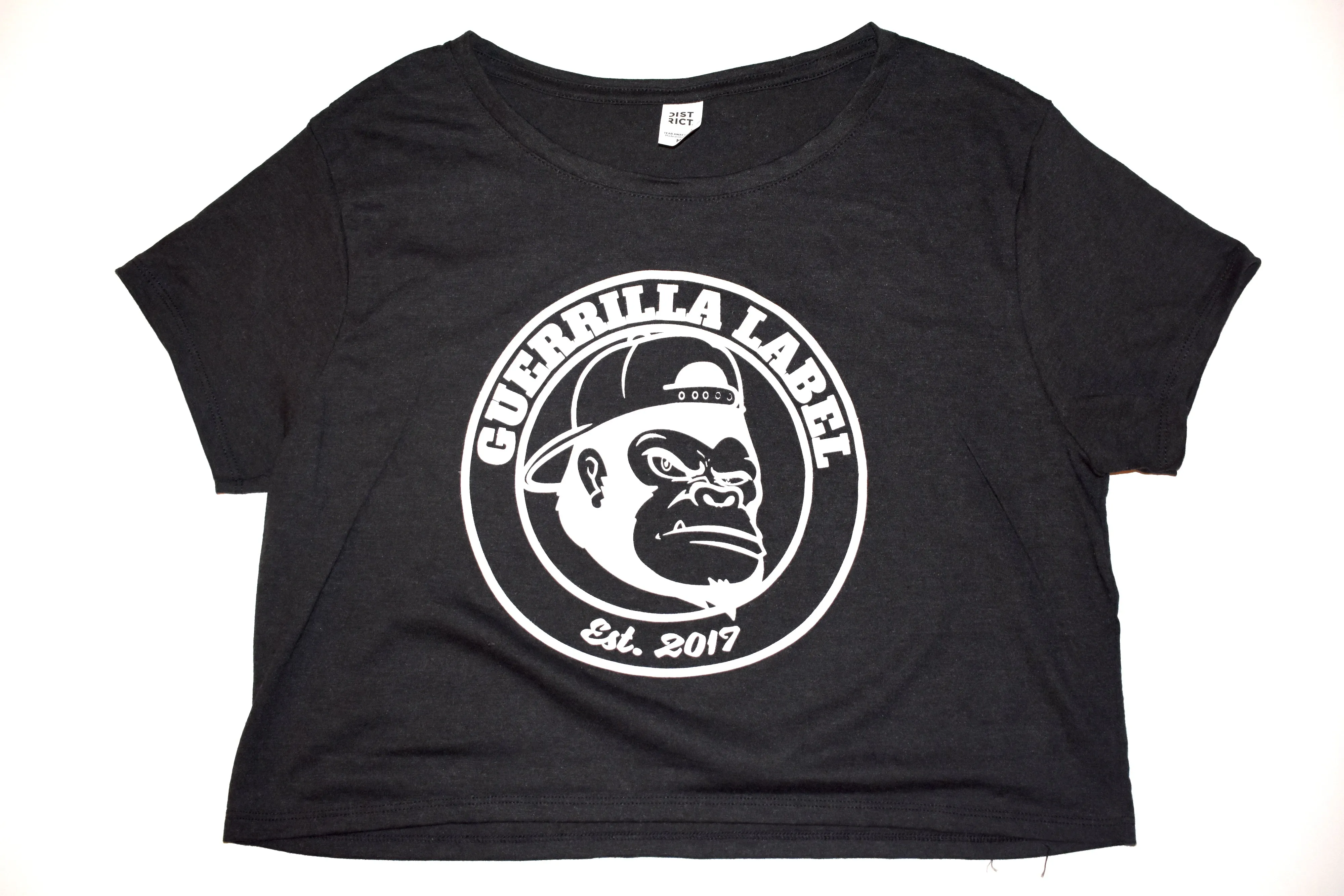 Guerrilla Women's Crop Top (Black)